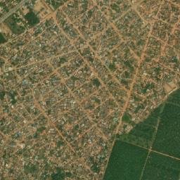 Pobé map(satellite map)