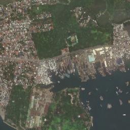 Recodo map(satellite map)