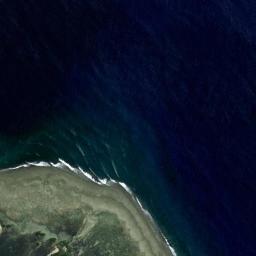 Satellite view of Pohnpei Napali