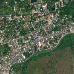 Nong Chik map(satellite map)