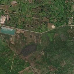 Amphoe Sai Buri map(satellite map)