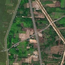 Amphoe Mae Lan map(satellite map)