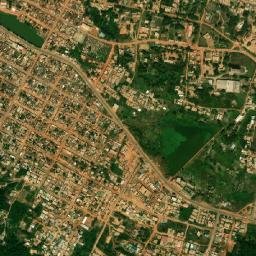 Bongouanou map(satellite map)