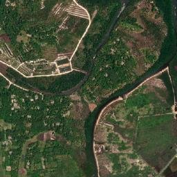 Amphoe Mai Kaen map(satellite map)