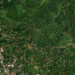 Ratnapura District map(satellite map)