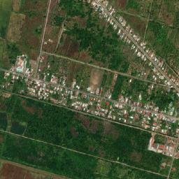 Mahaicony Village map(satellite map)