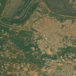 Bibiani map(satellite map)