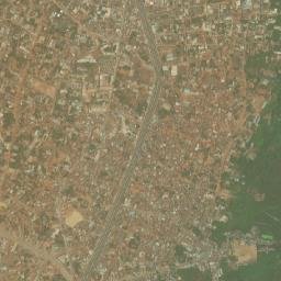 Abomey-Calavi map(satellite map)