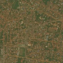 Tsévié map(satellite map)