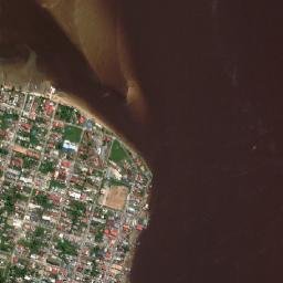 Bartica map(satellite map)
