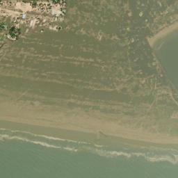 Satellite view of Tarqua Bay