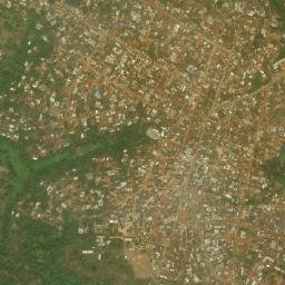 Begoro map(satellite map)