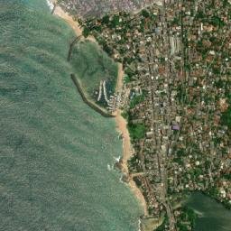Ambalangoda map(satellite map)