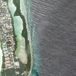 Funadhoo map(satellite map)