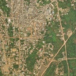 Akwatia map(satellite map)