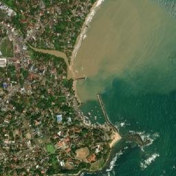 Tangalle map(satellite map)
