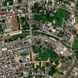 Su-ngai Kolok map(satellite map)