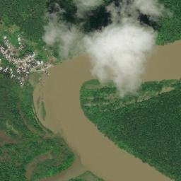 Medio Atrato map(satellite map)