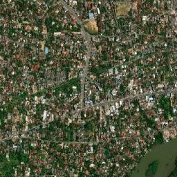 Matara map(satellite map)