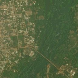 Tiassalé map(satellite map)