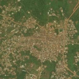 Akim Swedru map(satellite map)
