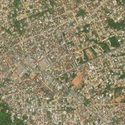 Asamankese map(satellite map)