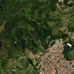 Jericó map(satellite map)