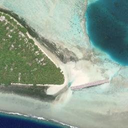 Ngatik map(satellite map)