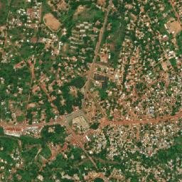 Bambari map(satellite map)