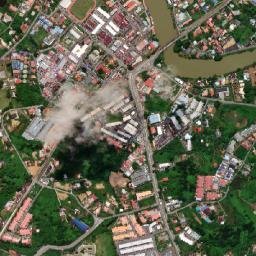 Papar map(satellite map)