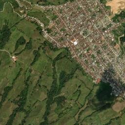 Aguadas map(satellite map)