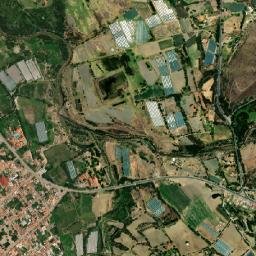 Sáchica map(satellite map)
