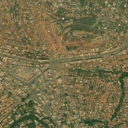 Bafoussam map(satellite map)