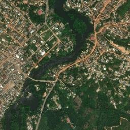 Aboisso map(satellite map)