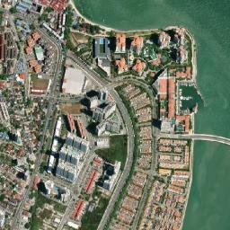 Tanjung Tokong map(satellite map)