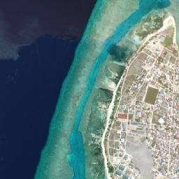 Naifaru map(satellite map)