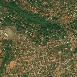 Bandjoun map(satellite map)