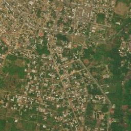 Adiaké map(satellite map)