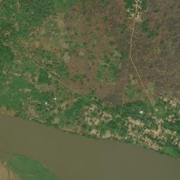 Kouango map(satellite map)