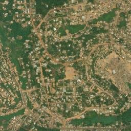 Gbôklé map(satellite map)