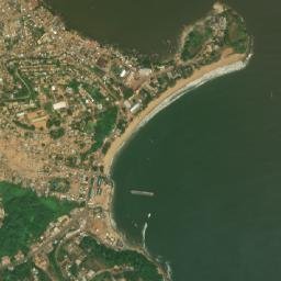 Sassandra map(satellite map)