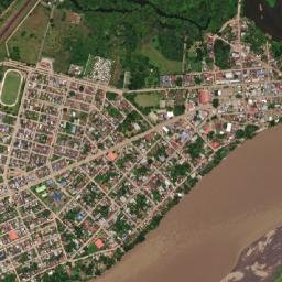 Orocué map(satellite map)
