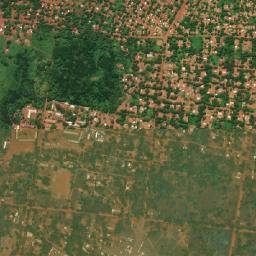 Bangassou map(satellite map)