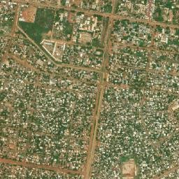 Bangui map(satellite map)