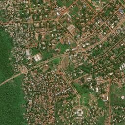 Gbadolite map(satellite map)