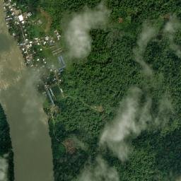 Litoral del San Juan map(satellite map)