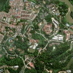Kuala Lipis map(satellite map)