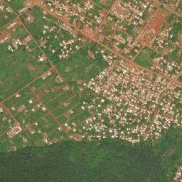 Abong Mbang map(satellite map)