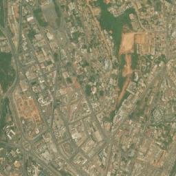 Yaoundé map(satellite map)