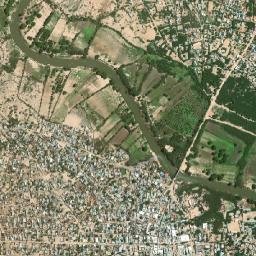 Buulobarde map(satellite map)